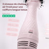 Brosse soufflante ionique avec technologie ionique pour réduire les frisottis et apporter plus de brillance.