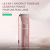 DuoCare tondeuse intime et visage pour zones sensibles