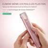 Mini tondeuse avec lames ceramique hypoallergeniques pour peau sensible
