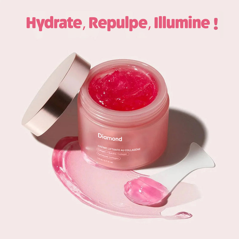 Crème liftante au collagène