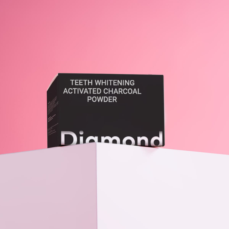 Diamond Smile blanchiment des dents poudre de charbon actif avec emballage