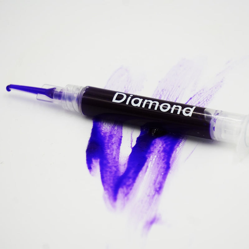 Seringue avec gel de blanchiment des dents - Diamond Smile Lila Correction de la couleur Gel de blanchiment des dents