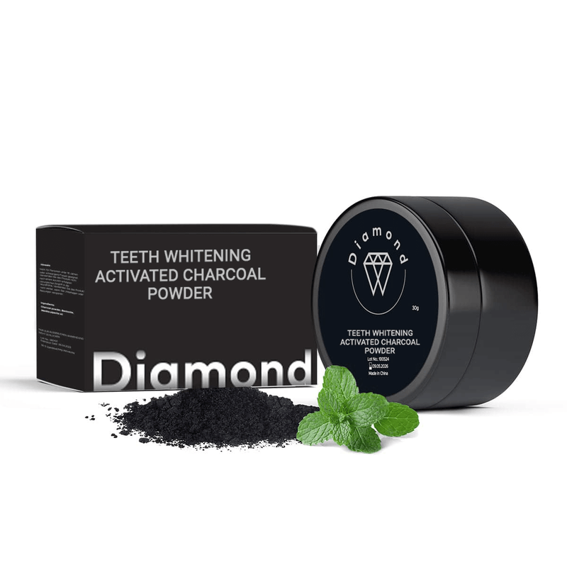 Poudre de charbon actif pour le blanchiment des dents Diamond Smile