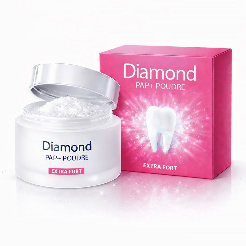 Poudre PAP+ de blanchiment dentaire