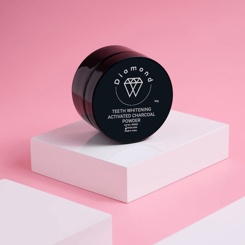 Diamond Smile blanchiment des dents poudre de charbon actif pour le brossage des dents