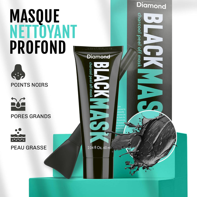 Silky Black - Masque Charbon Actif