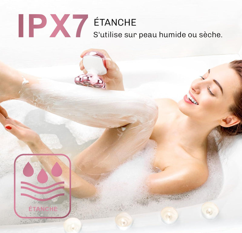 Rasoir Électrique Femme 7D Glide+
