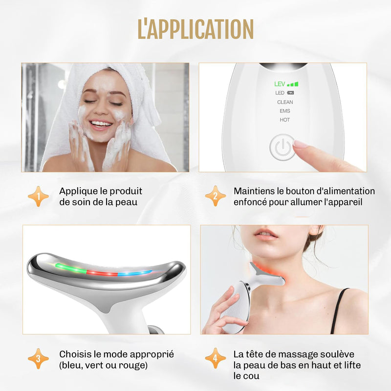 Appareil anti age maison Diamond soin visage