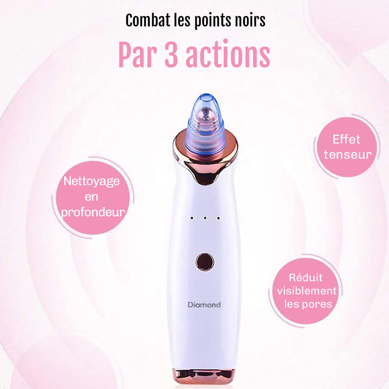 Appareil beaute Diamond nettoyage visage profondeur