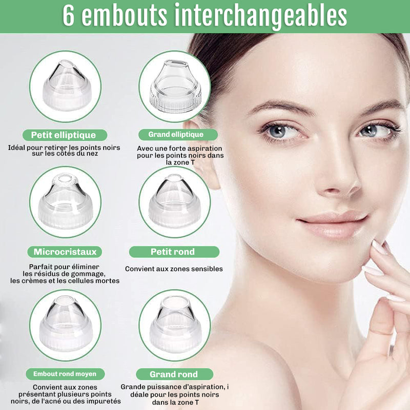 Appareil extraction points noirs ClearCam Diamond peau nette