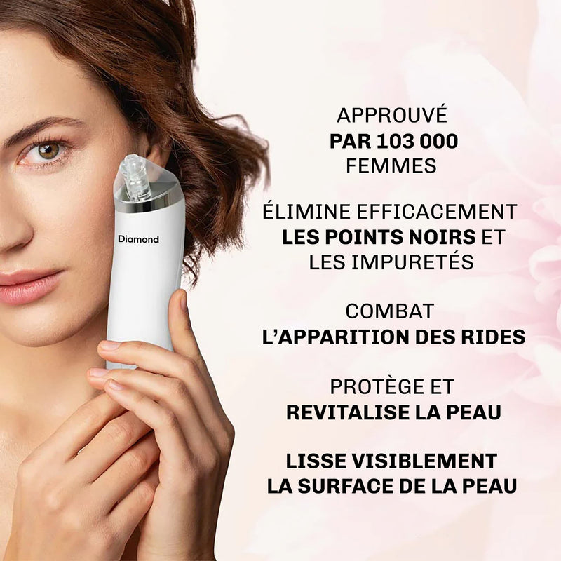 Appareil extraction points noirs Diamond elimination impuretes