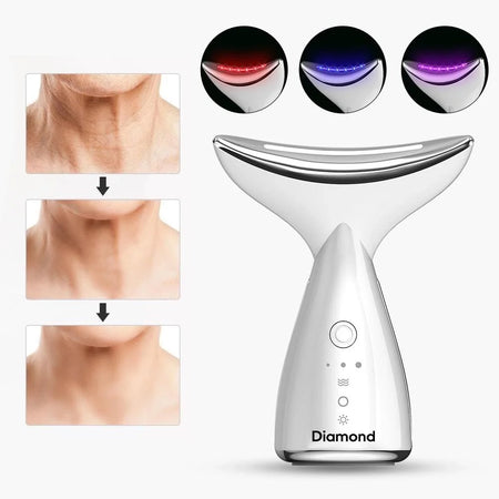 Appareil EMS visage LumiFace Diamond lifting peau
