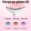 Appareil lumiere LED visage Diamond soin peau