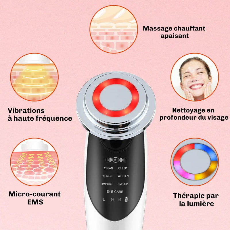 Appareil massager visage GlowLift Diamond contour visage
