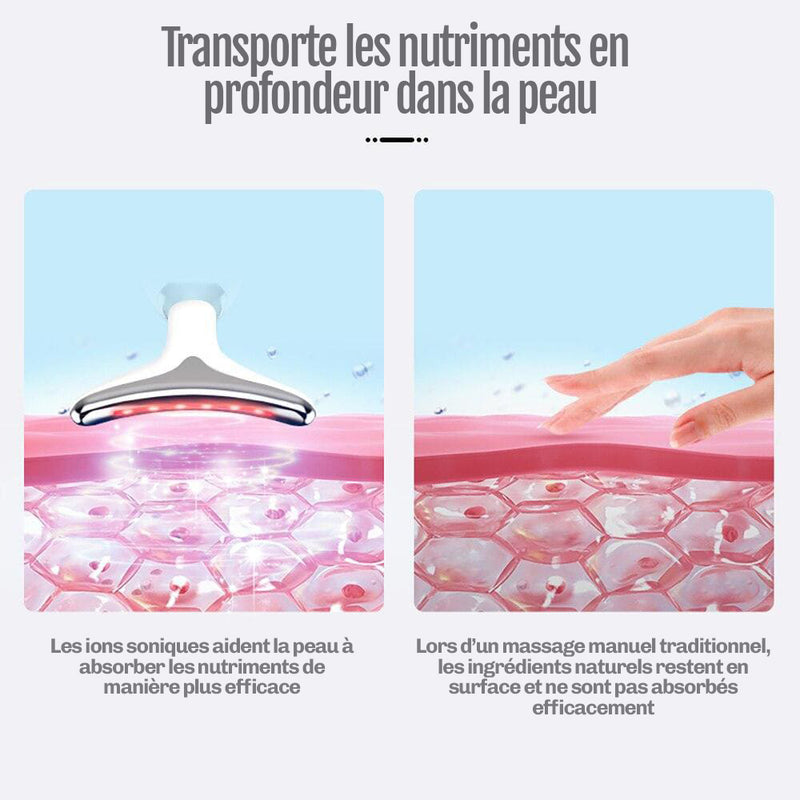 Appareil raffermissant visage Diamond peau tonifiee