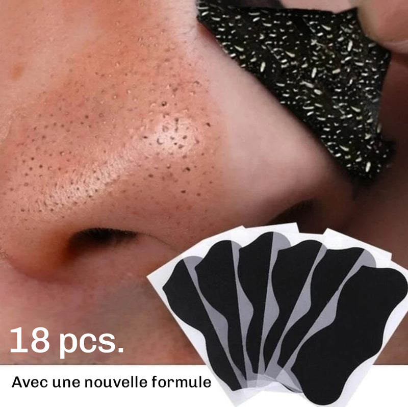 Bandes soin visage points noirs Diamond peau lisse