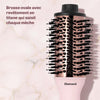 Brosse brushing pour créer un volume durable et une finition lisse digne d'un salon.
