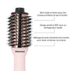 Brosse coiffage volume VolumeBrush Diamond cheveux lisses