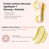 Creme contour yeux peau sensible AgeRepair 7 Diamond soin doux
