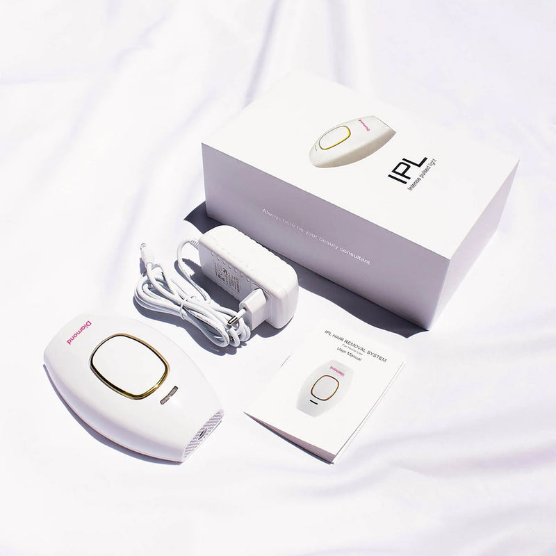 Epilation IPL sans douleur Diamond technologie lumiere