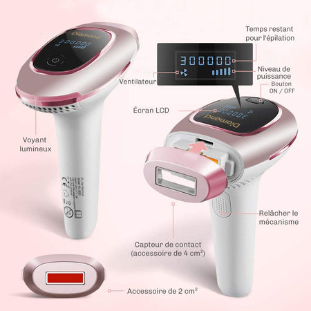 Epilateur IPL Silky 2 0 Diamond epilation lumiere pulsee