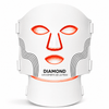 Masque facial de luminothérapie LED