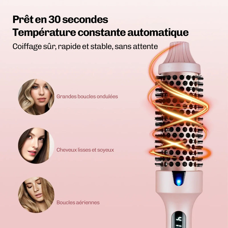 Brosse volumisante à air chaud