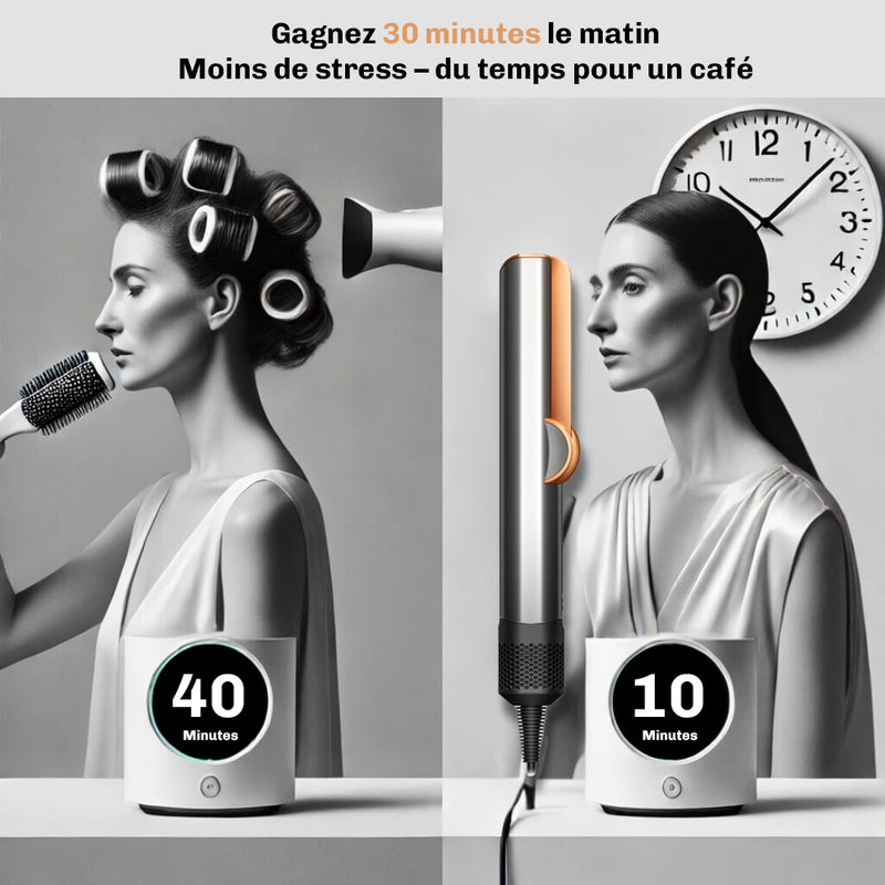 Lisseur air professionnel Arctic Diamond coiffure salon