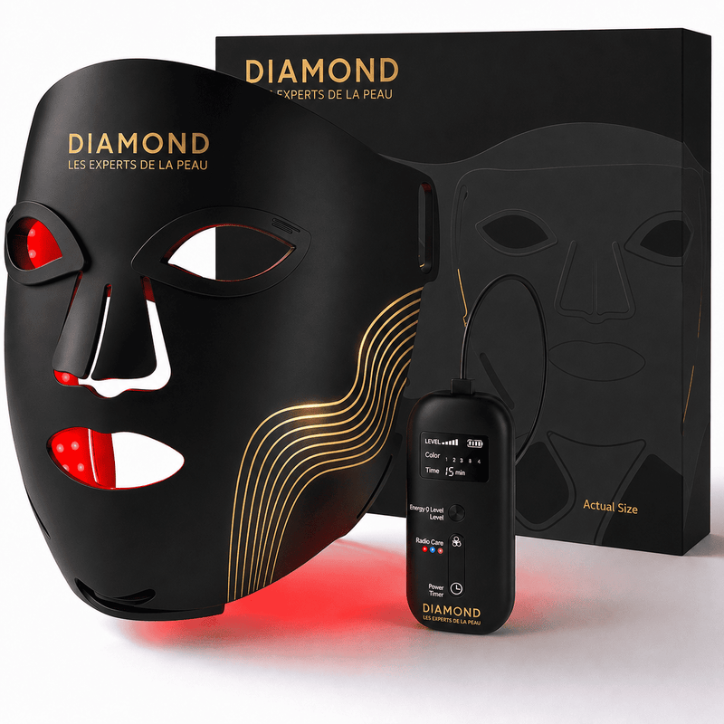 Masque LED anti age pour une peau plus ferme et plus lisse