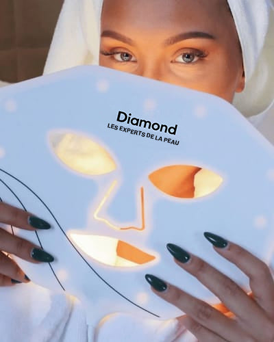 Masque LED Diamond regeneration peau