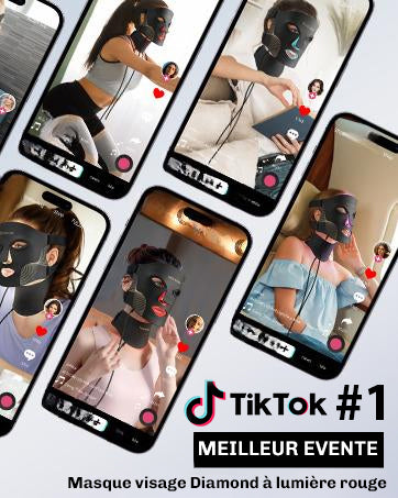 Masque LED soin peau professionnel Diamond