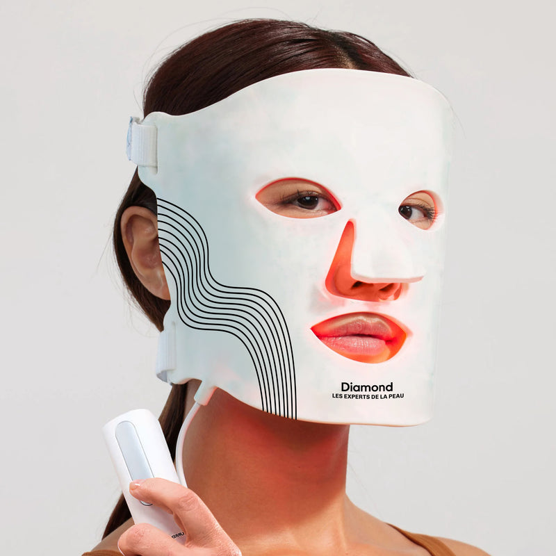 Masque LED visage Diamond luminotherapie