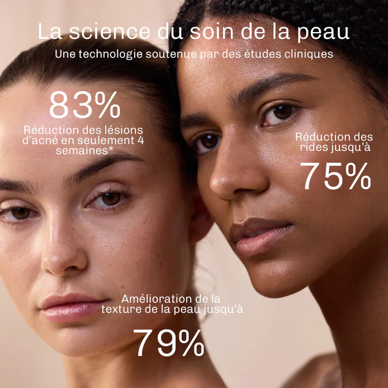 Masque luminotherapie maison Diamond soin anti age