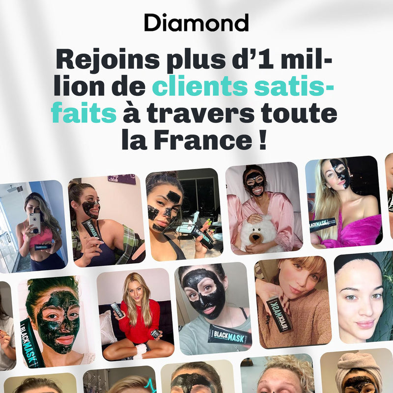 Masque nettoyant profond Diamond peau purifiee
