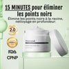 Masque peel off points noirs Diamond extraction impuretes