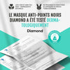 Masque points noirs charbon actif Diamond nettoyage profond
