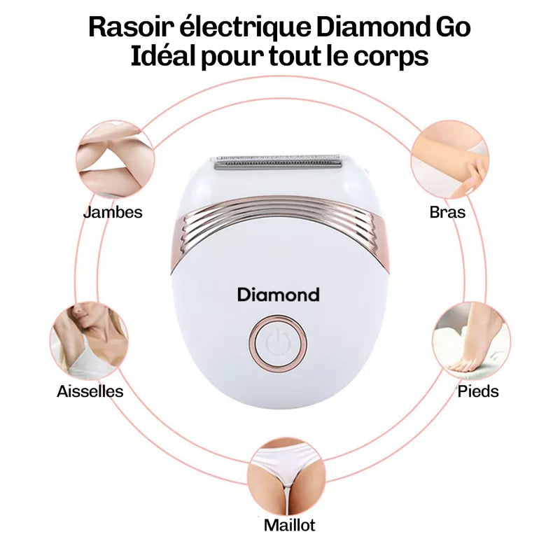 Mini rasoir precision Diamond rasage uniforme