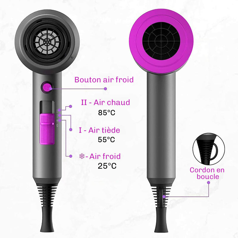 Seche cheveux professionnel AirFusion Diamond coiffure salon