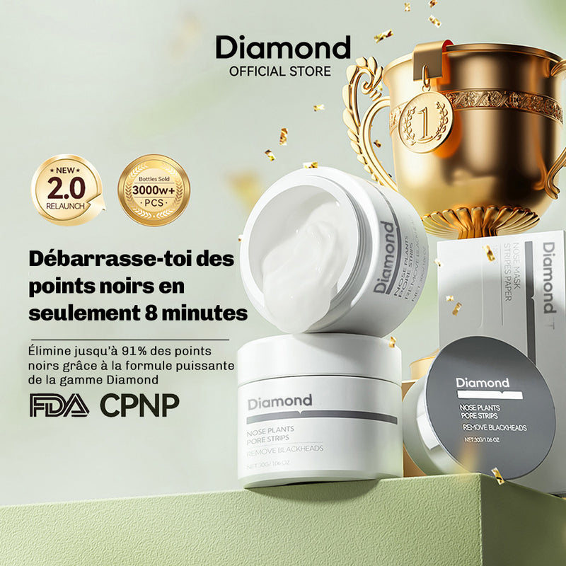 Soin points noirs visage Diamond peau plus nette